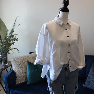 Loose Button Up w/ Pockets